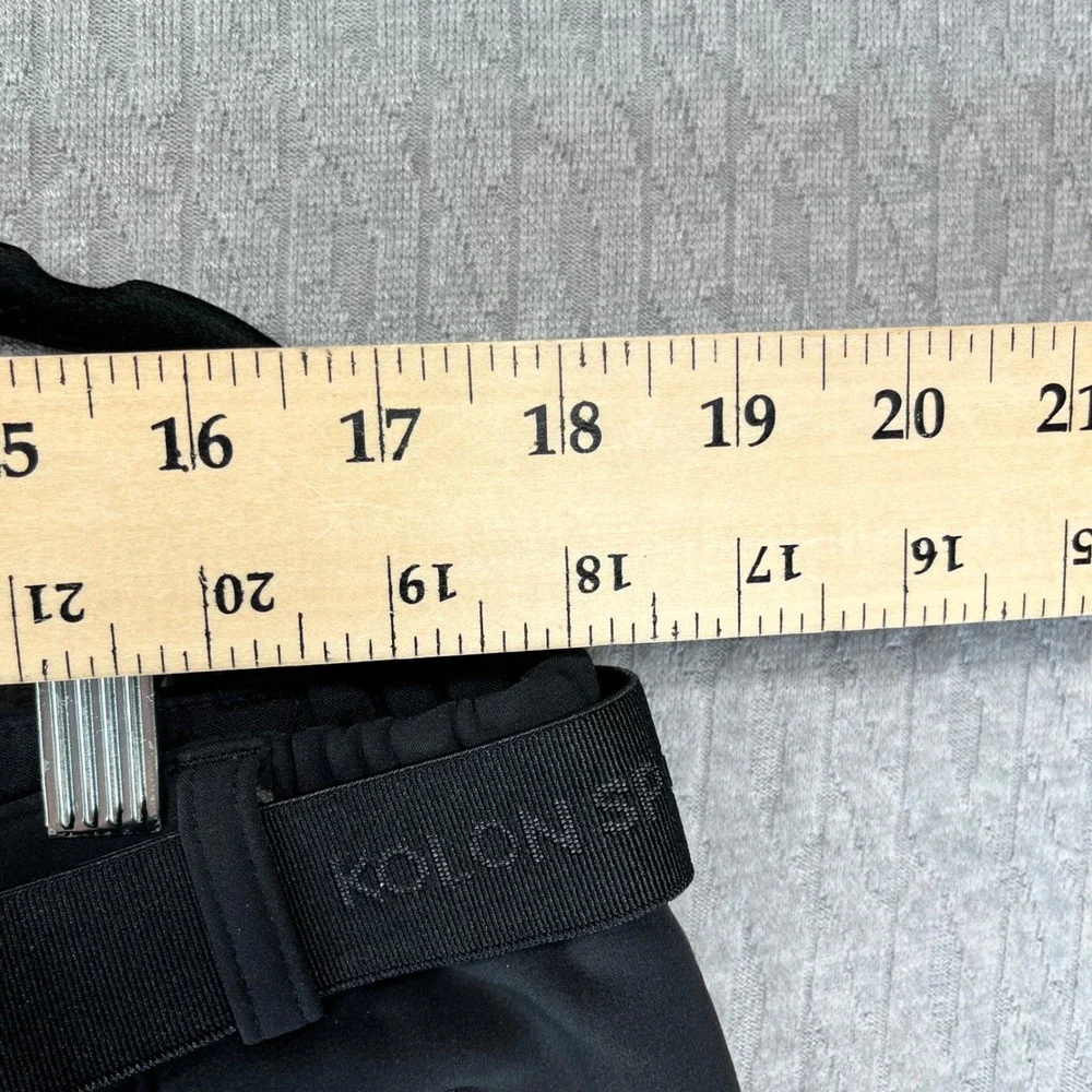 Kolon Sport Black‎ Insulated snowboard Ski Pants Men 36 Waterproof winter sports